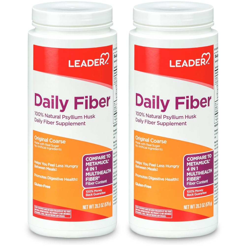 Leader Psyllium Husk Powder Supplement