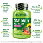 NATURELO One Daily Multivitamin for Women 50+ - 60 Capsules - image 2