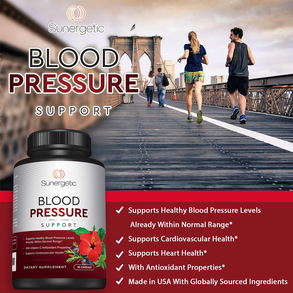 Sunergetic Blood Pressure Support Supplement - 90 Capsules - image 2