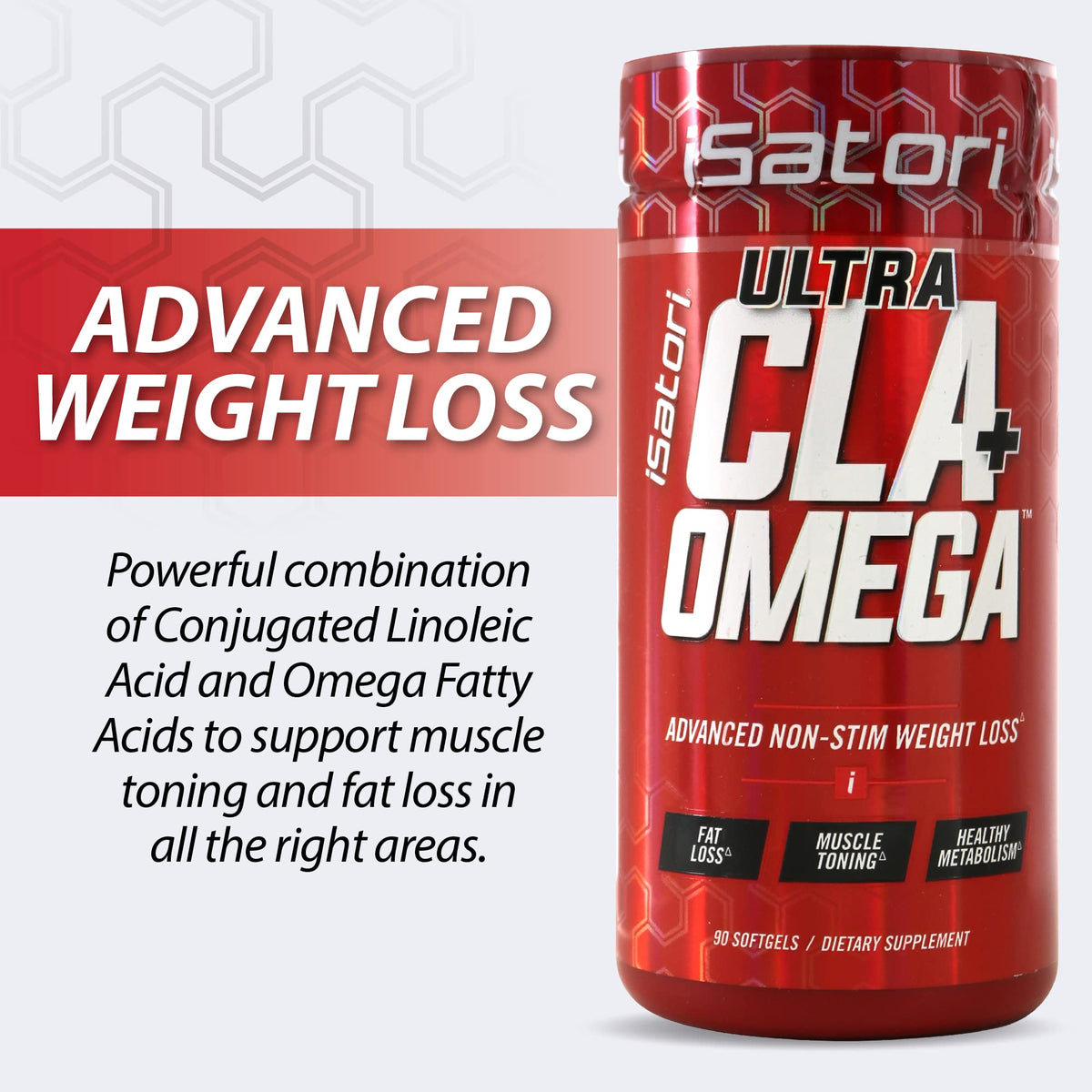 iSatori Ultra CLA + Omega 3 6 9 Stimulant-Free - 90 Softgels - image 6