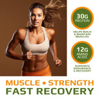 MUSCLE FOOD LABS MFL 100% Isolate Protein l 30g of Protein l 12g