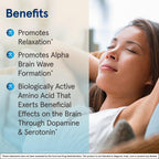 Jarrow Formulas Theanine 100 mg Relaxation Support - 60 Vegetarian Capsules - image 4
