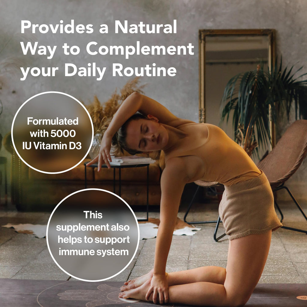 Quantum Nutrition Vitamin D3 and K2 5000 IU - 30 Capsules - image 4