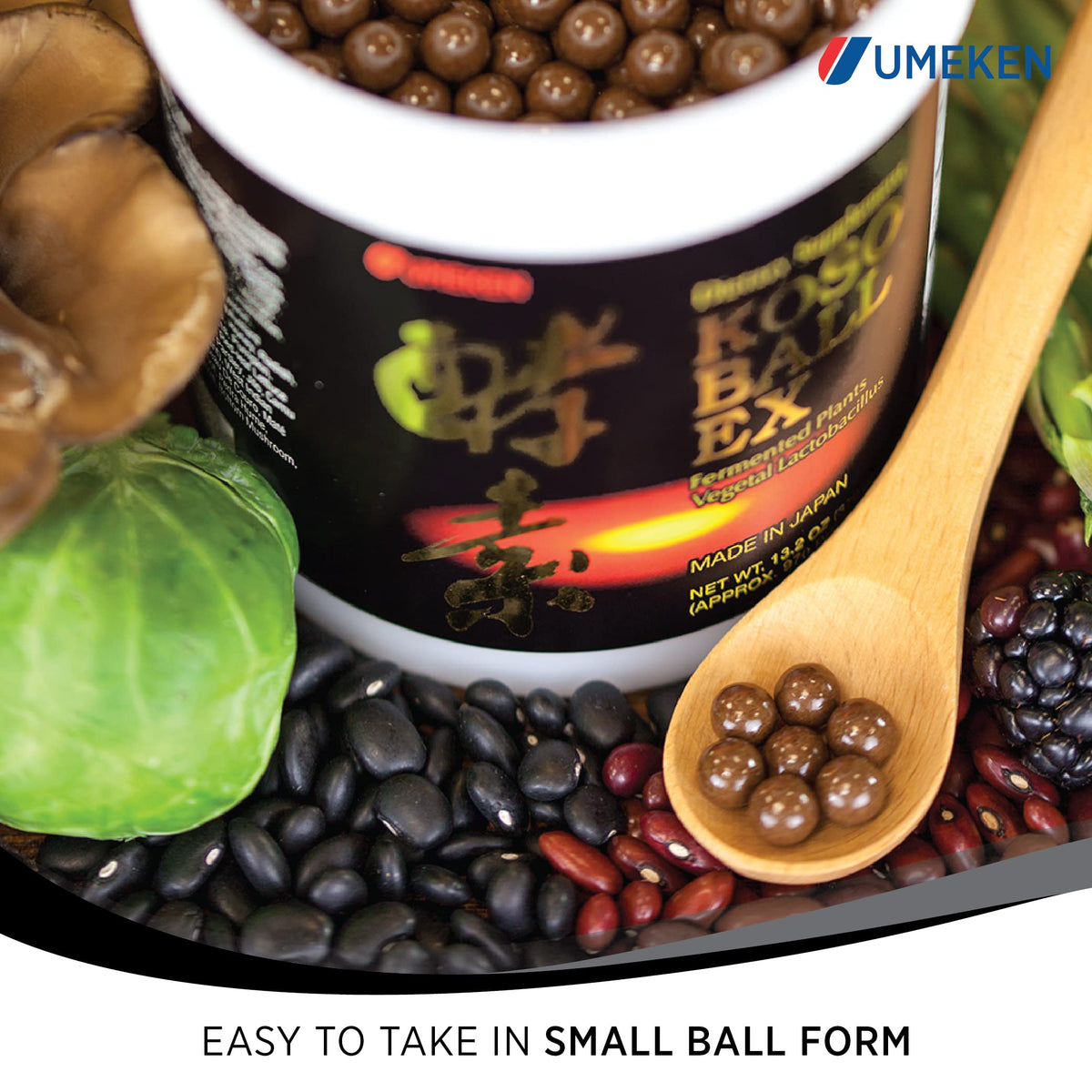 Umeken Koso Ball EX Fermented Fruits and Vegetables Extract - 13.2 oz - image 5