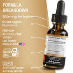 DR. BO Organic Lions Mane Mushroom Complex Liquid Drops - 1 Fl Oz - image 8
