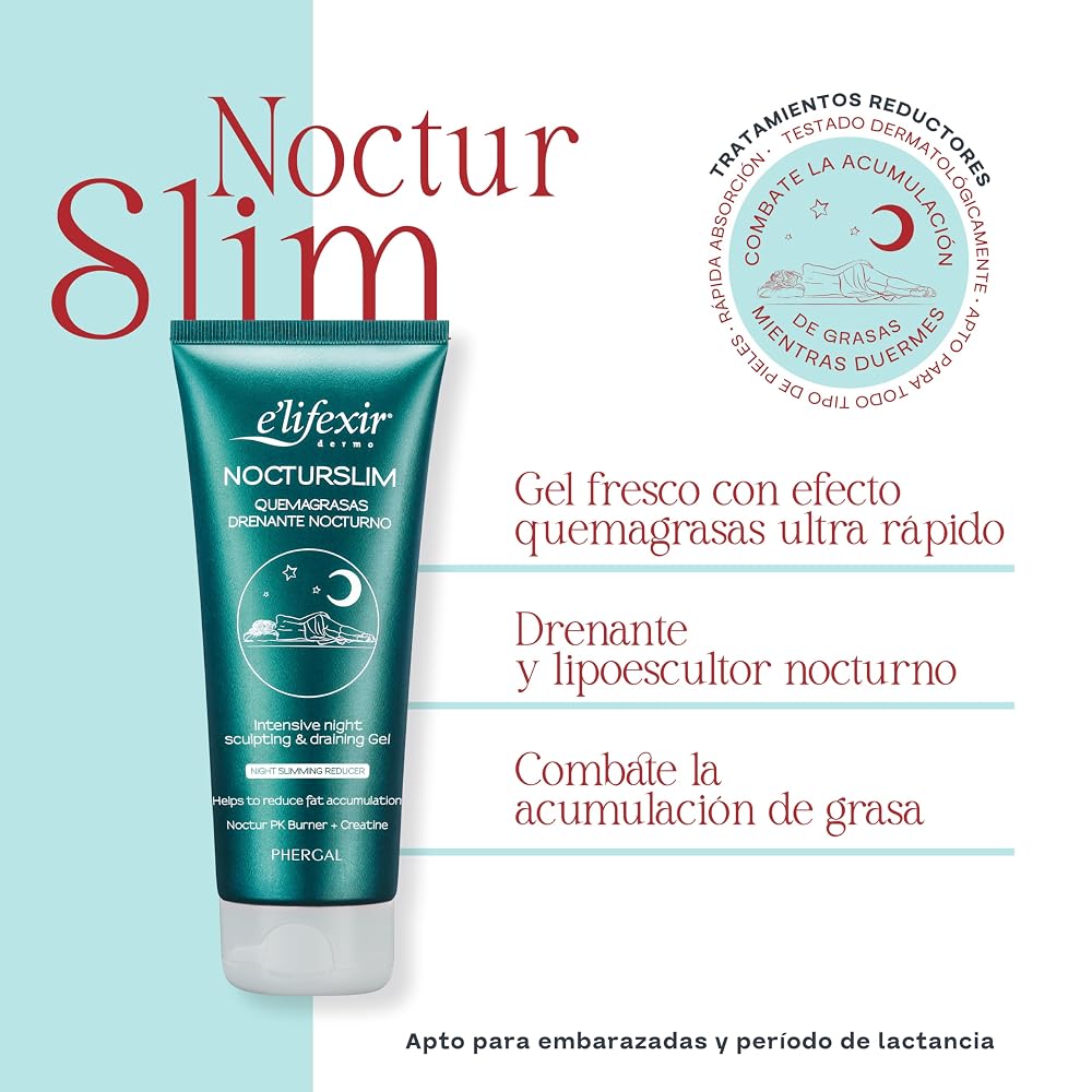 E'LIFEXIR Nocturslim Intensive Gel Night Liposculptor - 200 ml - image 7
