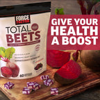 Force Factor Total Beets Soft Chews with Beetroot