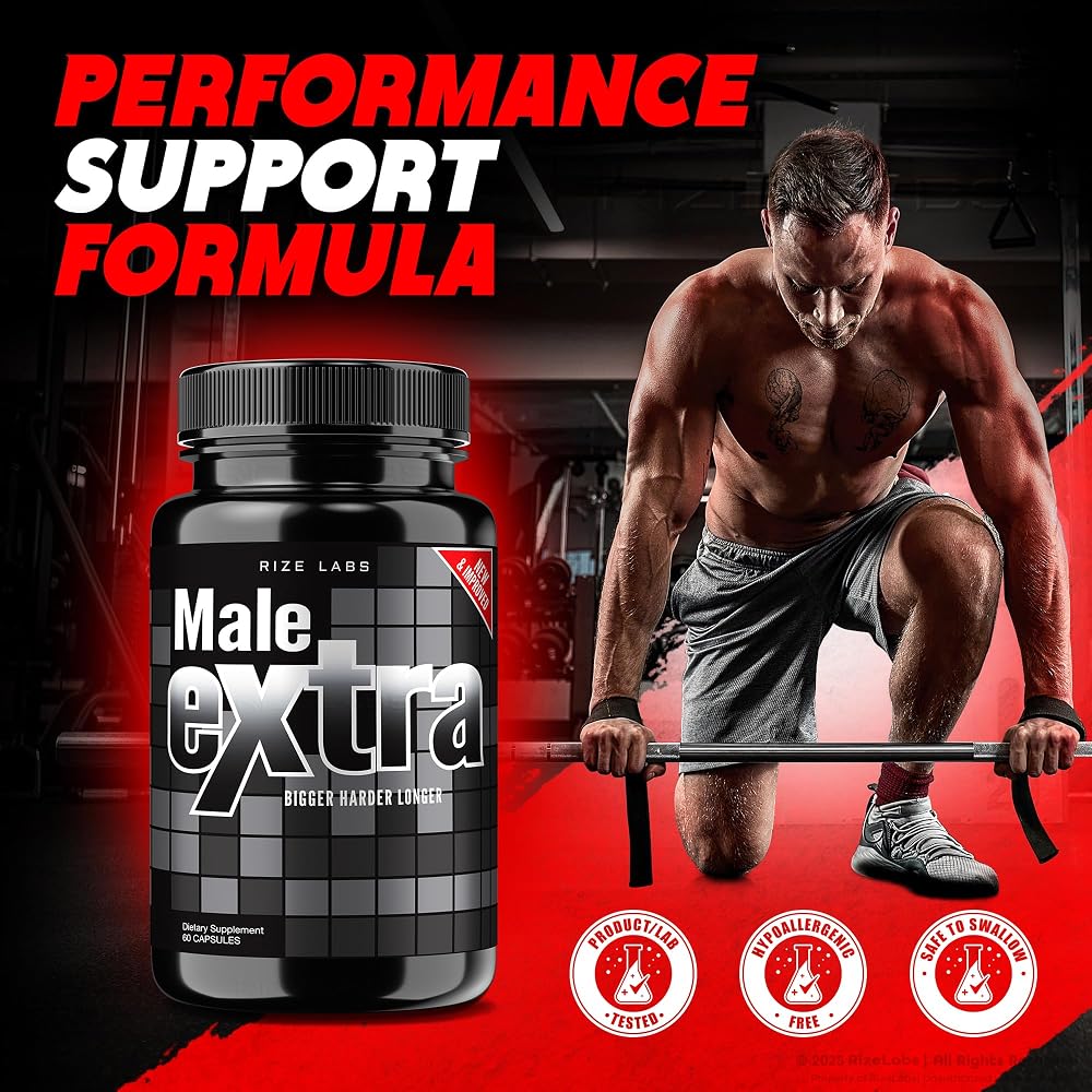 rize labs Male Extra Performance Supplement - 120 Capsules - image 3