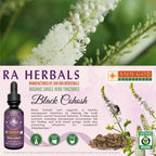 Sun God Medicinals Ra Herbals Organic Black Cohosh Liquid Extract - 1 fl oz - image 4
