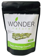 Wonder Nature Moringa Fine Green Powder - 100 Vegetarian Capsules - image 5