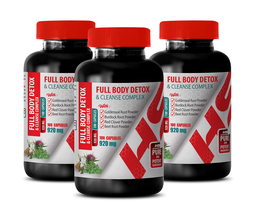 Healthy Supplements LLC Body Detox Complex 920 MG - 300 Capsules