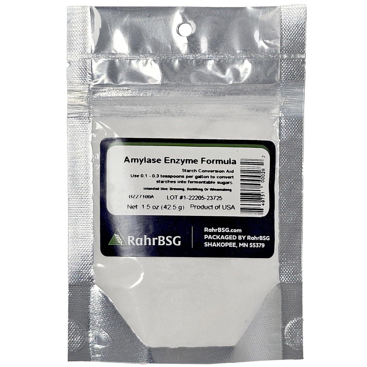 Strange Brew Amylase Enzyme Powder - 1.5 oz.