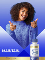 Carlyle Vitamin B12 Sublingual Liquid Drops 10,000 mcg - 2 fl oz - image 6