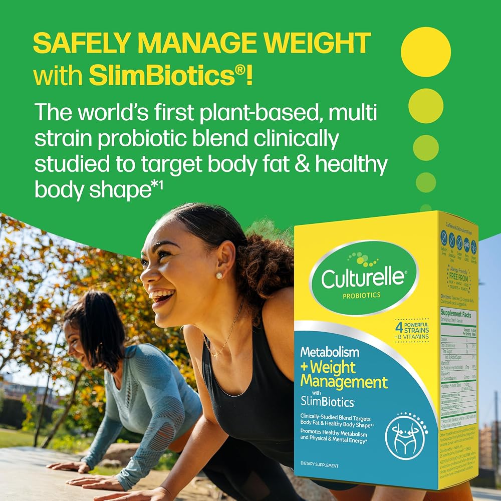 Culturelle Metabolism + Weight Management Probiotic - 30 Capsules - image 5