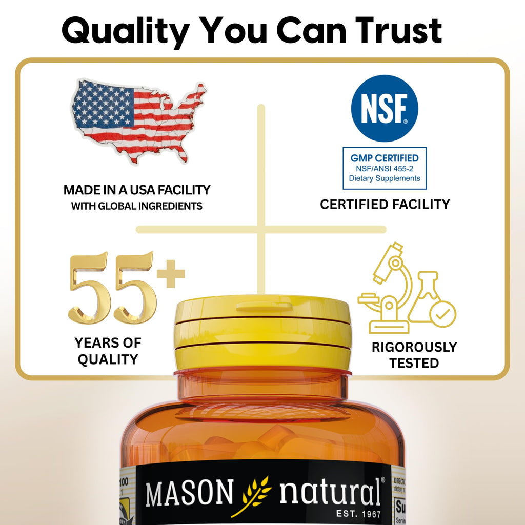MASON NATURAL Beet Root with Magnesium and Calcium Tablets - 100 Count - image 5