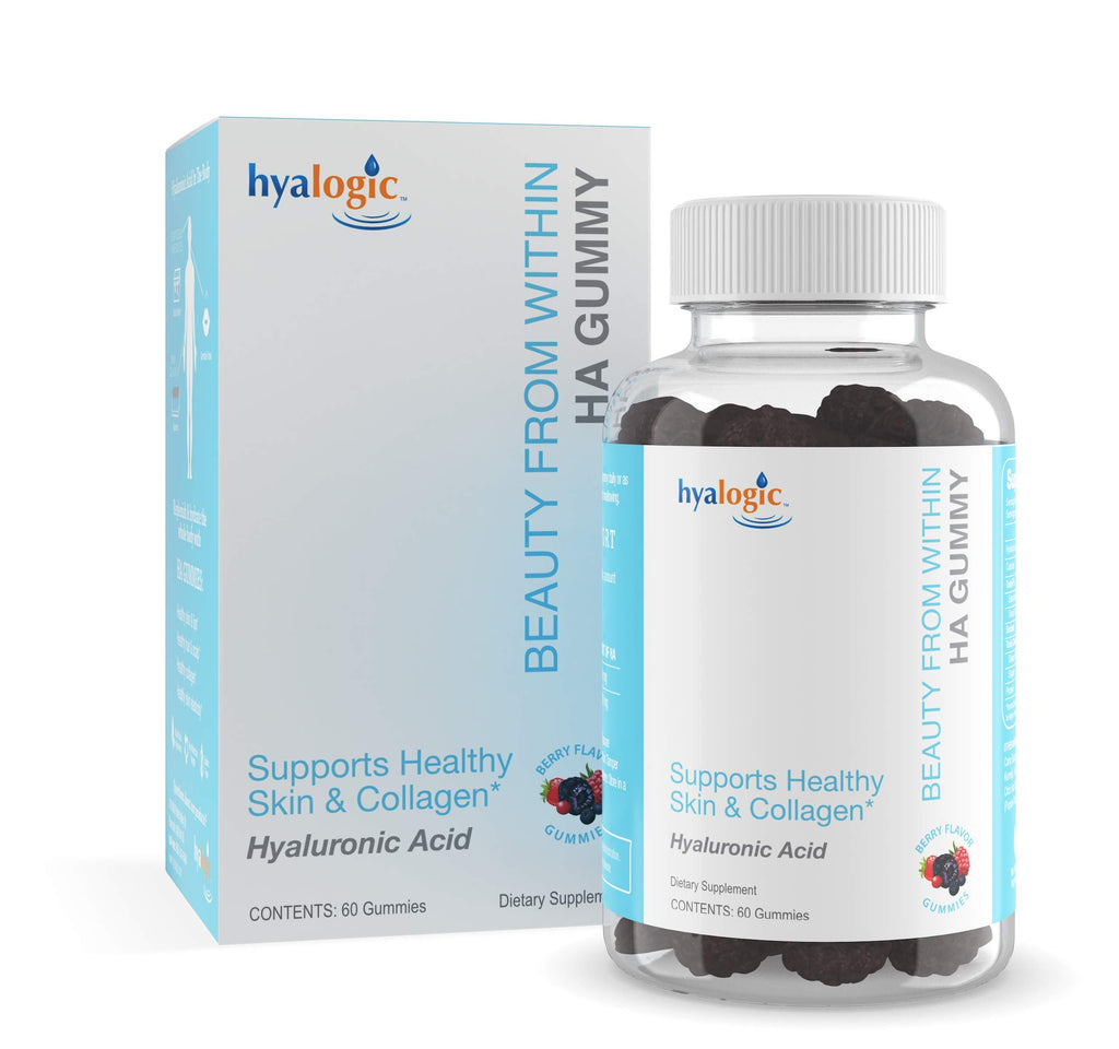 Hyalogic Beauty from Within Hyaluronic Acid Gummies - 60 Gummies