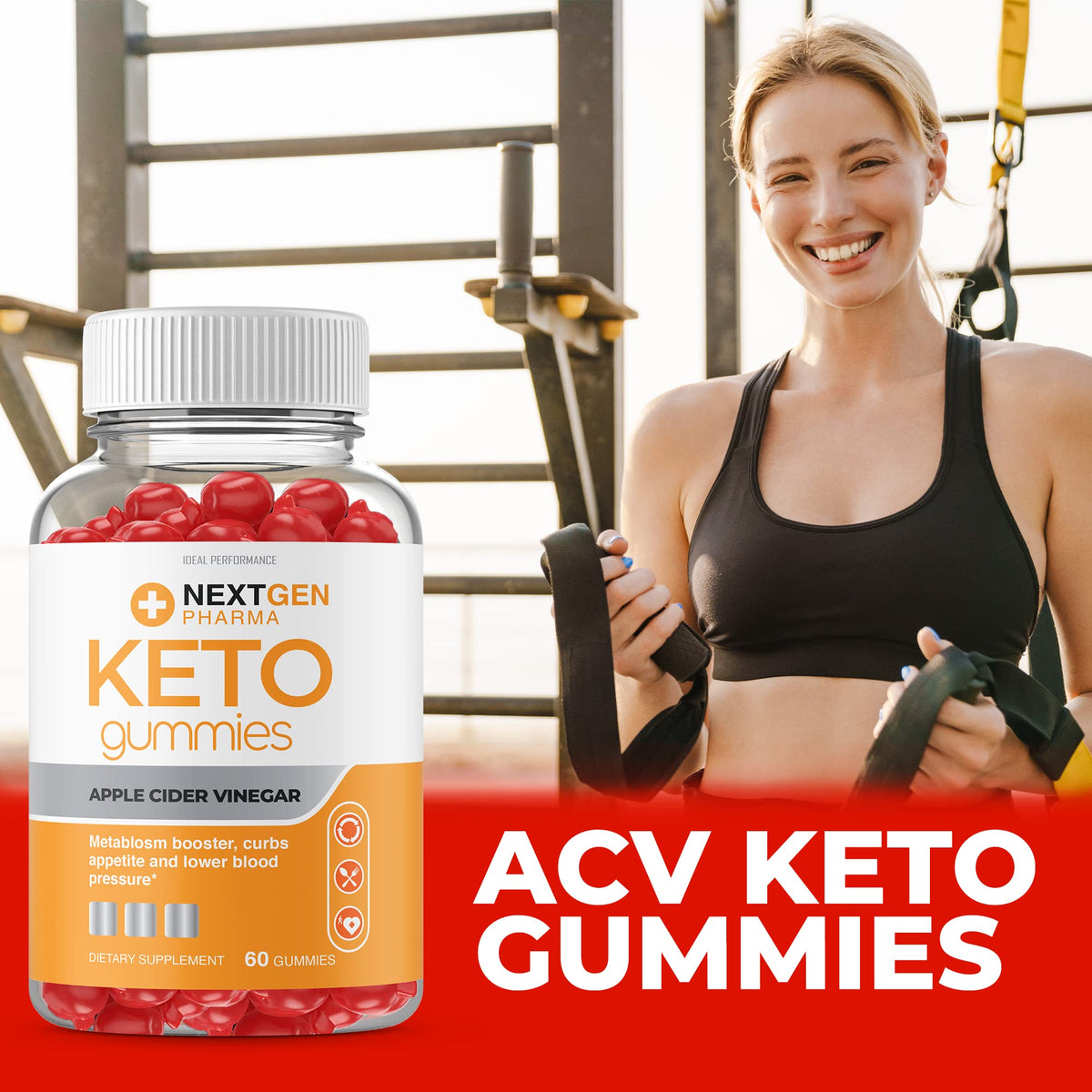 IDEAL PERFORMANCE NextGen Ketos Gummies - 120 Count - image 2