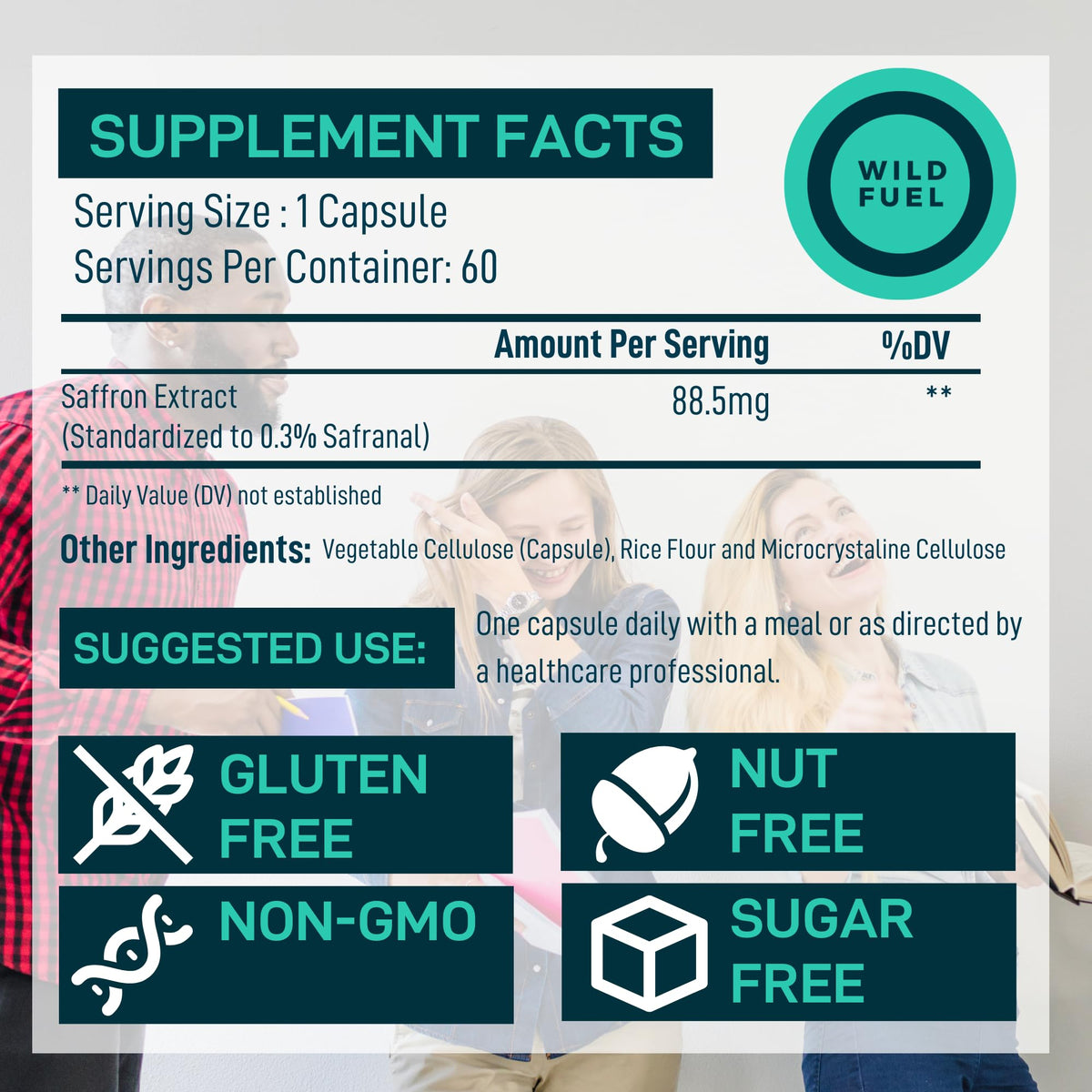 WILD FUEL Saffron Extract Supplement Parent
