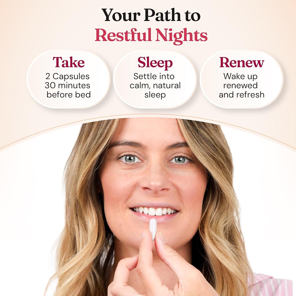 Nourished Melatonin-Free Calm + Sleep Support for Women