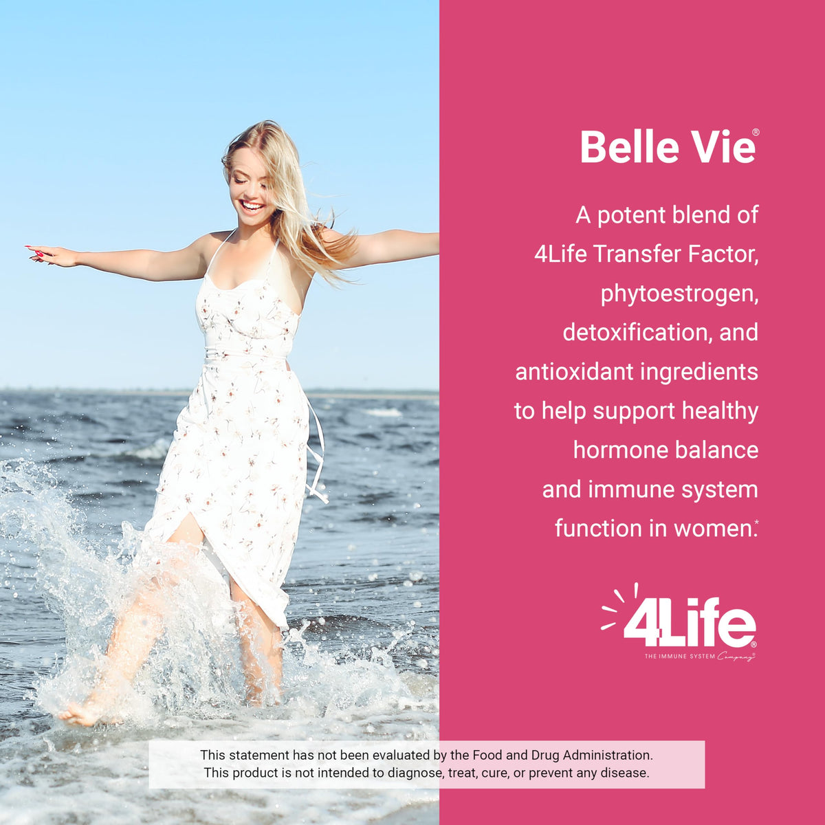 4Life Transfer Factor Belle Vie Women's DIM Hormone Supplement - 60 Capsules - image 5