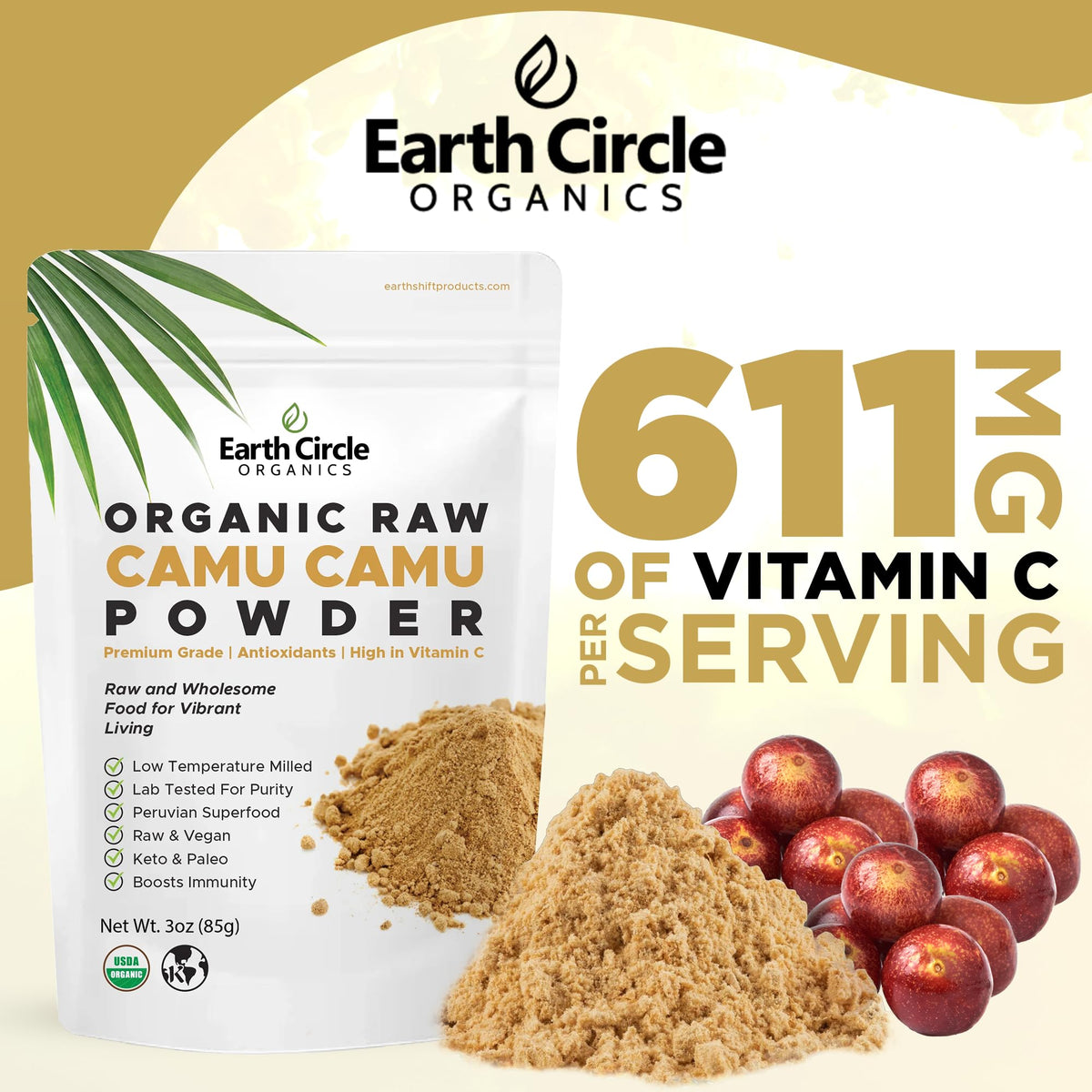 Earth Circle Organics Camu Camu Powder
