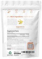 Micro Ingredients Vitamin D3 K2 5000IU Parent