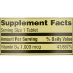 FUSION SHOP STORE Vitamin B12 1000 mcg Timed Release - 60 Tablets - image 6