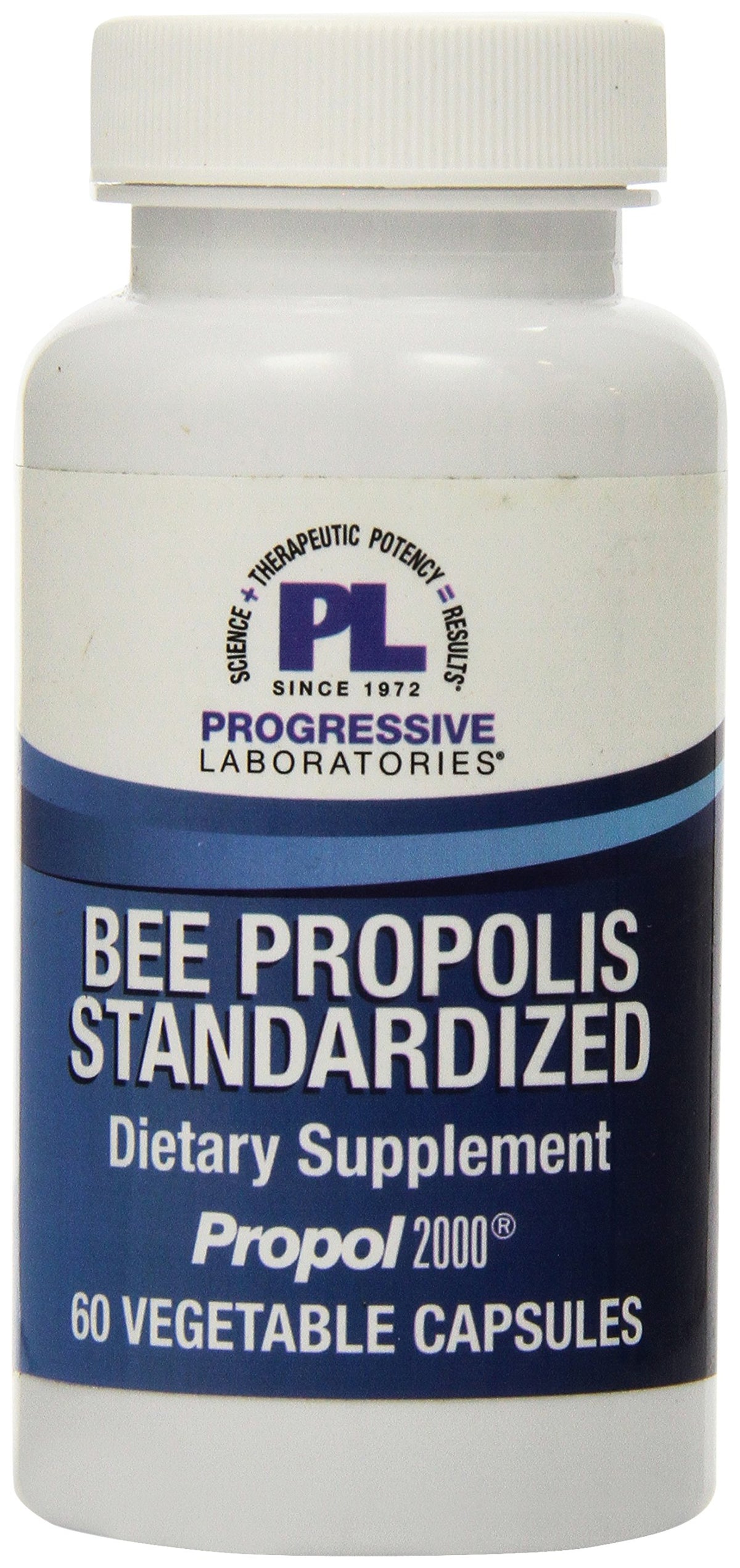 Progressive Laboratories Bee Propolis Standardized Supplement - 60 Capsules