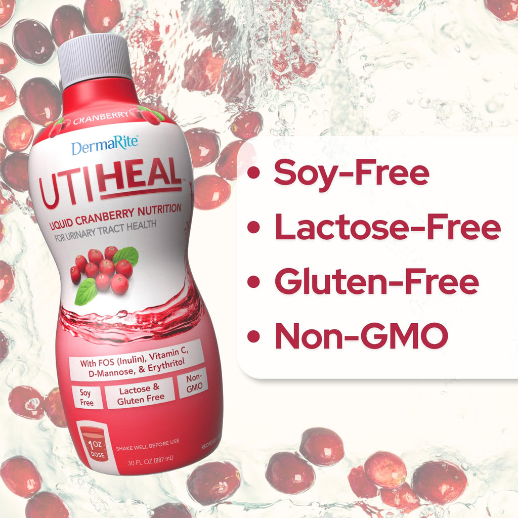 DermaRite UTIheal, Liquid Nutrition for Urinary Tract Health - Oral