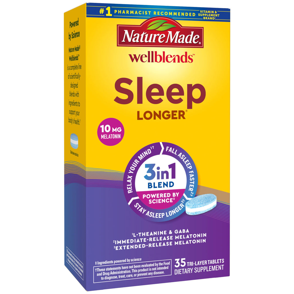 Nature Made Wellblends Sleep Longer Maximum Strength - 35 Tablets