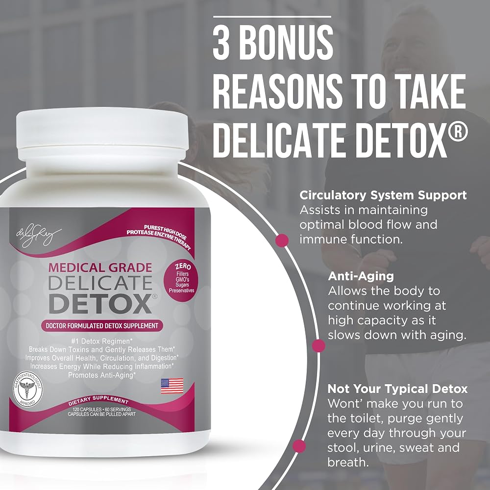 Dr. Liz Cruz Delicate Detox - Enzymes Supplement - image 4