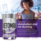 Keto-Max NDS Nutrition Advanced 3-in-1 Carb Blocker - 90 Capsules - image 7