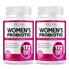 ZELSO Women's Probiotic 175 Billion CFU - 60 Capsules