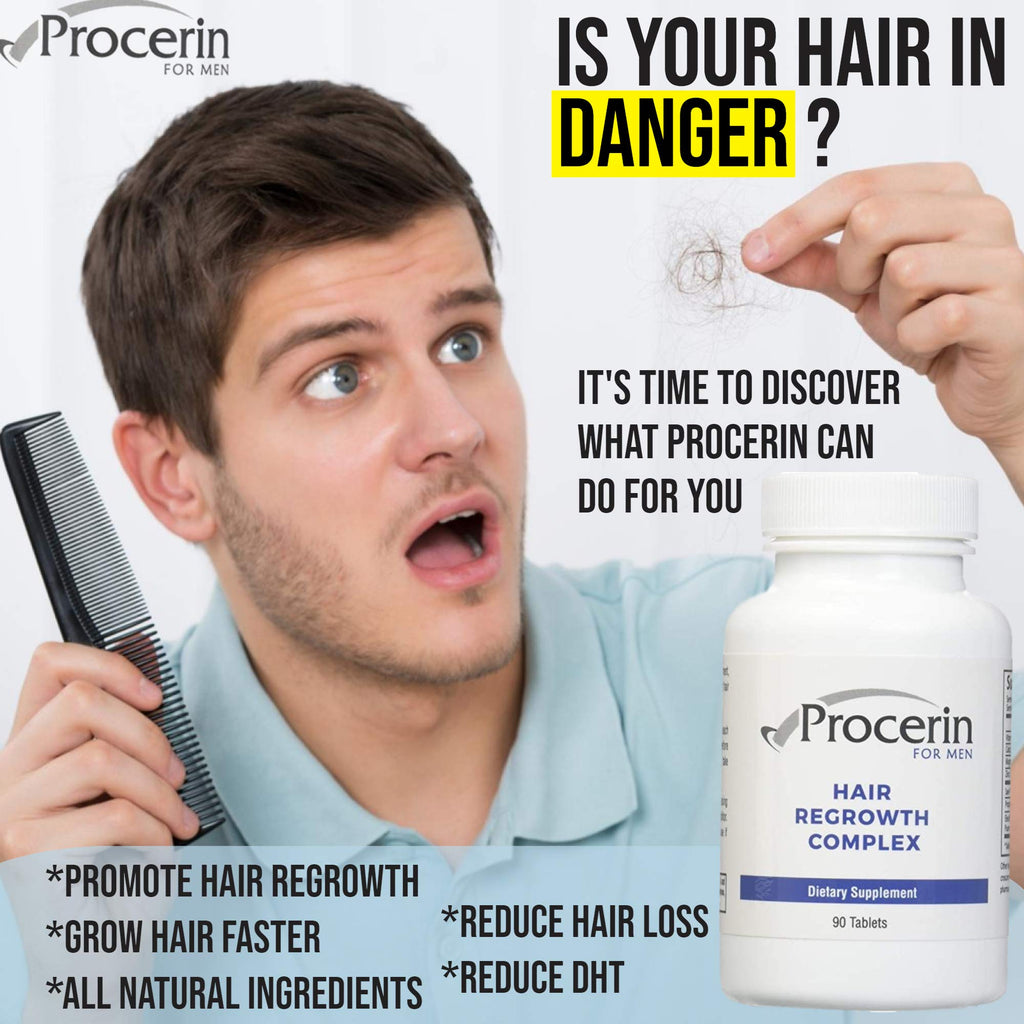 Marine Essentials Procerin For Men Hair Regrowth Supplement - 90 Tablets - image 4