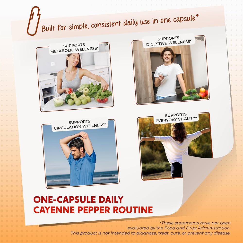 PEAKPURY Cayenne Pepper 13-Ingredient Blend with Ginger Root - 150 Capsules - image 5