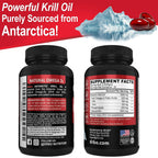 DR. BO Krill Oil Omega 3 500mg Antarctic - 60 Softgels - image 8