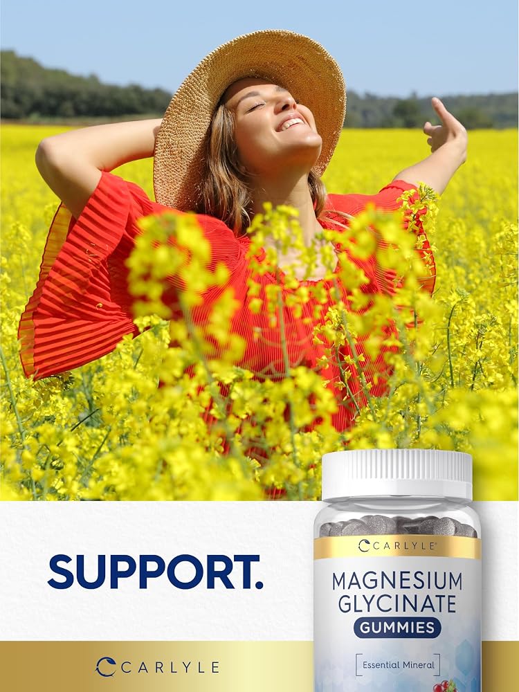 Carlyle Magnesium Glycinate Gummies - 60 Count - image 7