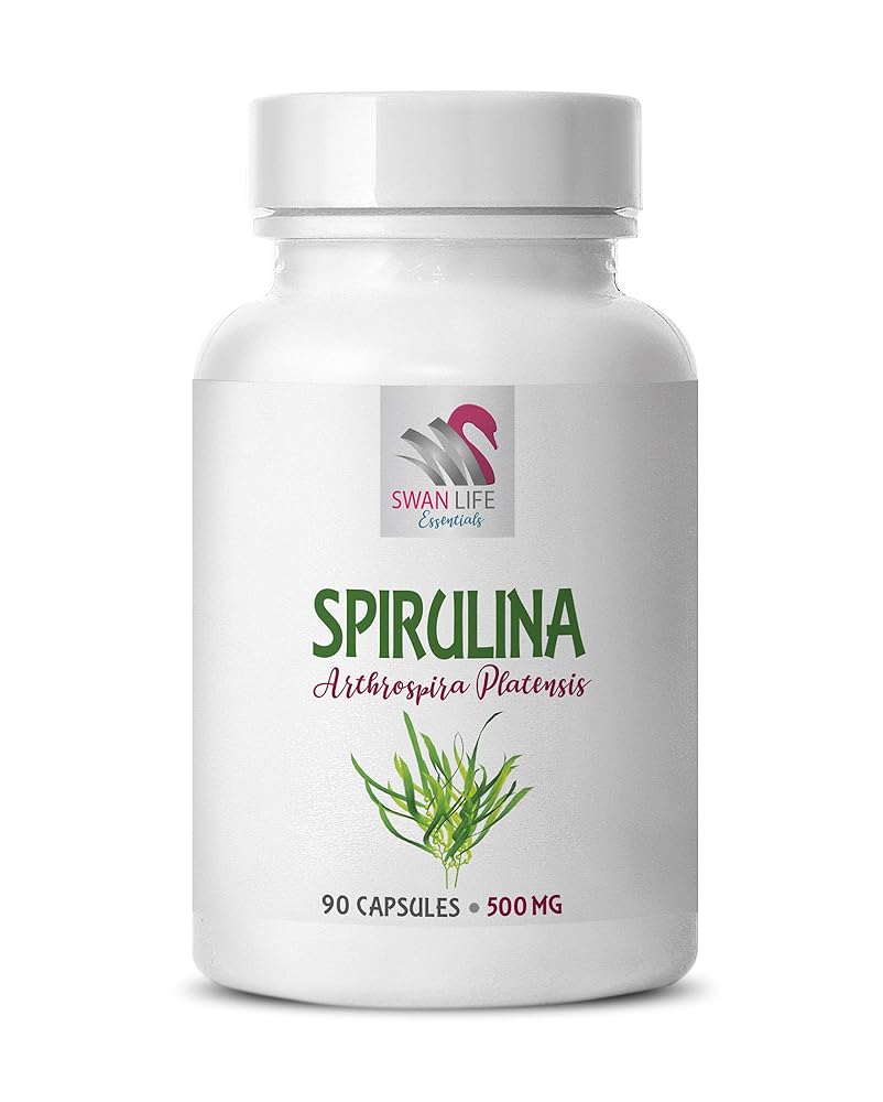 Swan Life Essentials Spirulina 500mg - 60 Capsules