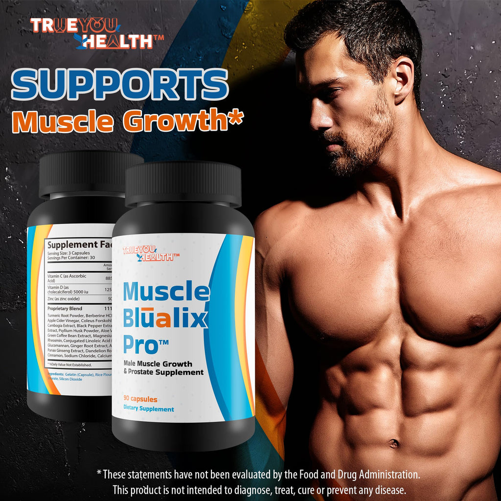Generic Muscle Blualix Pro Prostate Supplement for Men - 1 Bottle - image 5