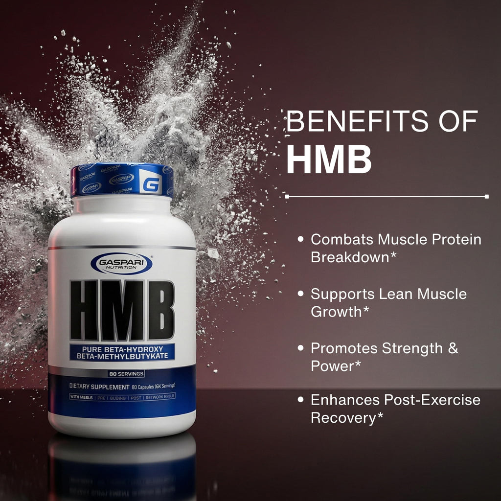 Gaspari Nutrition HMB 1,000 mg Muscle Growth Support - 90 Capsules - image 7