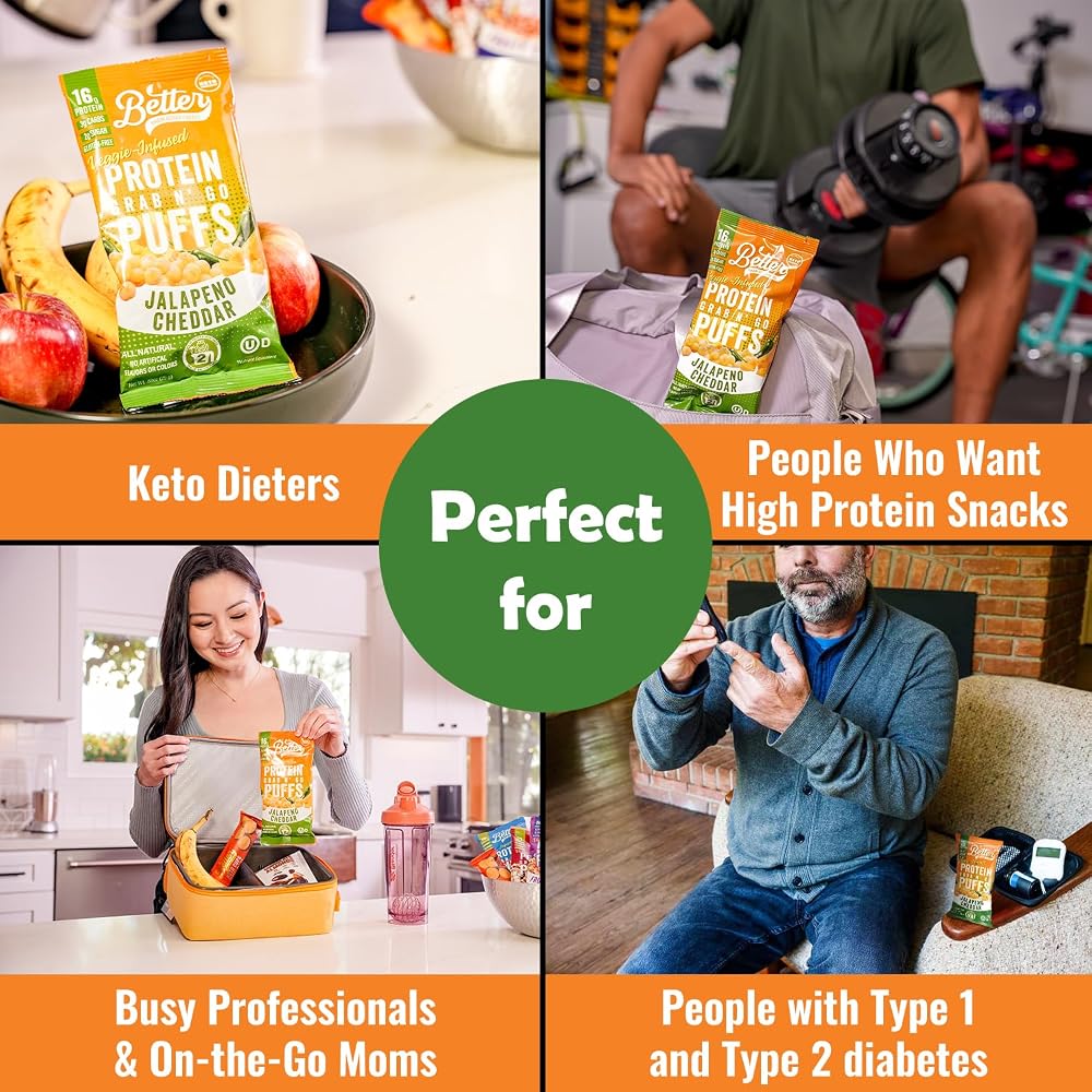 Better Than Good Savory Keto, Gluten-Free Protein Puffs 4 Pack - image 4