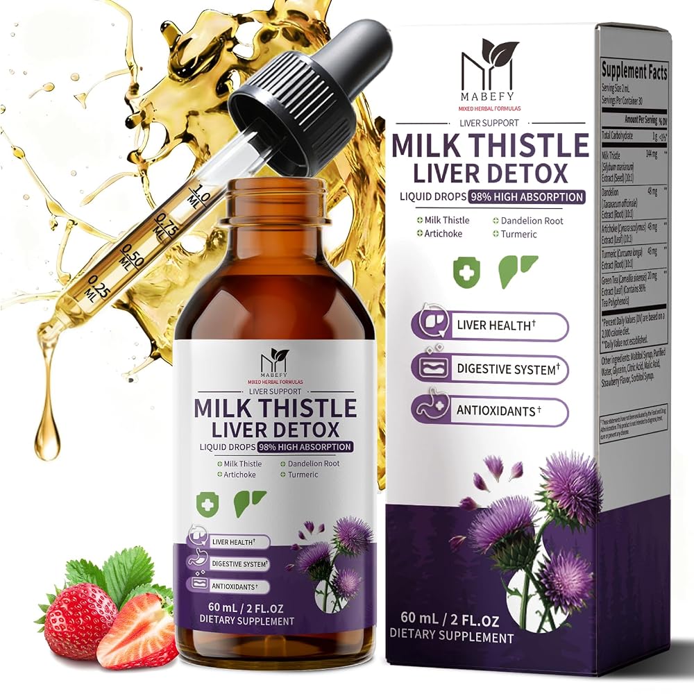 MABEFY Milk Thistle Liver Support