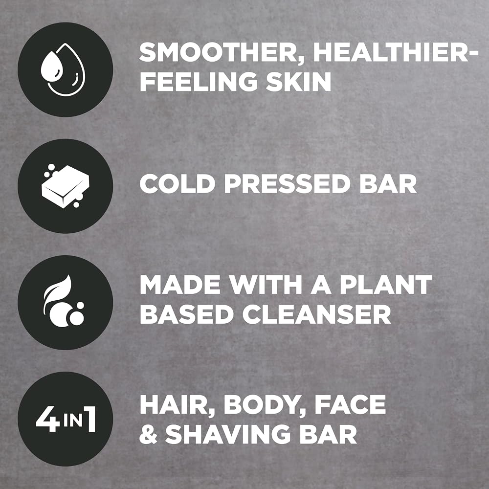 DOVE MEN + CARE Charcoal + Clove Oil Cleansing Bar - 4 Count - image 2