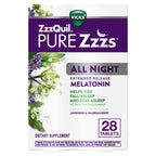 Vicks ZzzQuil Pure Zzzs All Night Extended Release Melatonin Sleep Aid