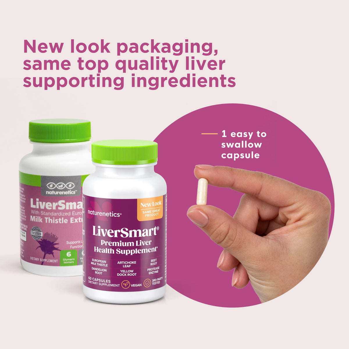 Naturenetics LiverSmart Liver Cleanse Detox & Repair - 60 Capsules - image 5