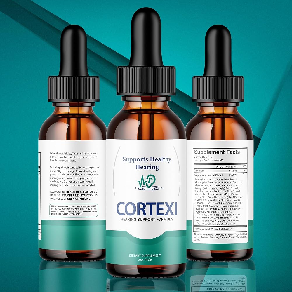 Purvia Cortexi Hearing Support with Grape Seed - 1 Bottle - image 4