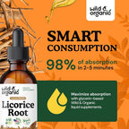 Wild & Organic Licorice Root Tincture - Digestive