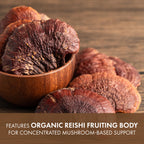 PURE ESSENCE LABS MyPure Reishi 4X Organic Mushrooms Supplement