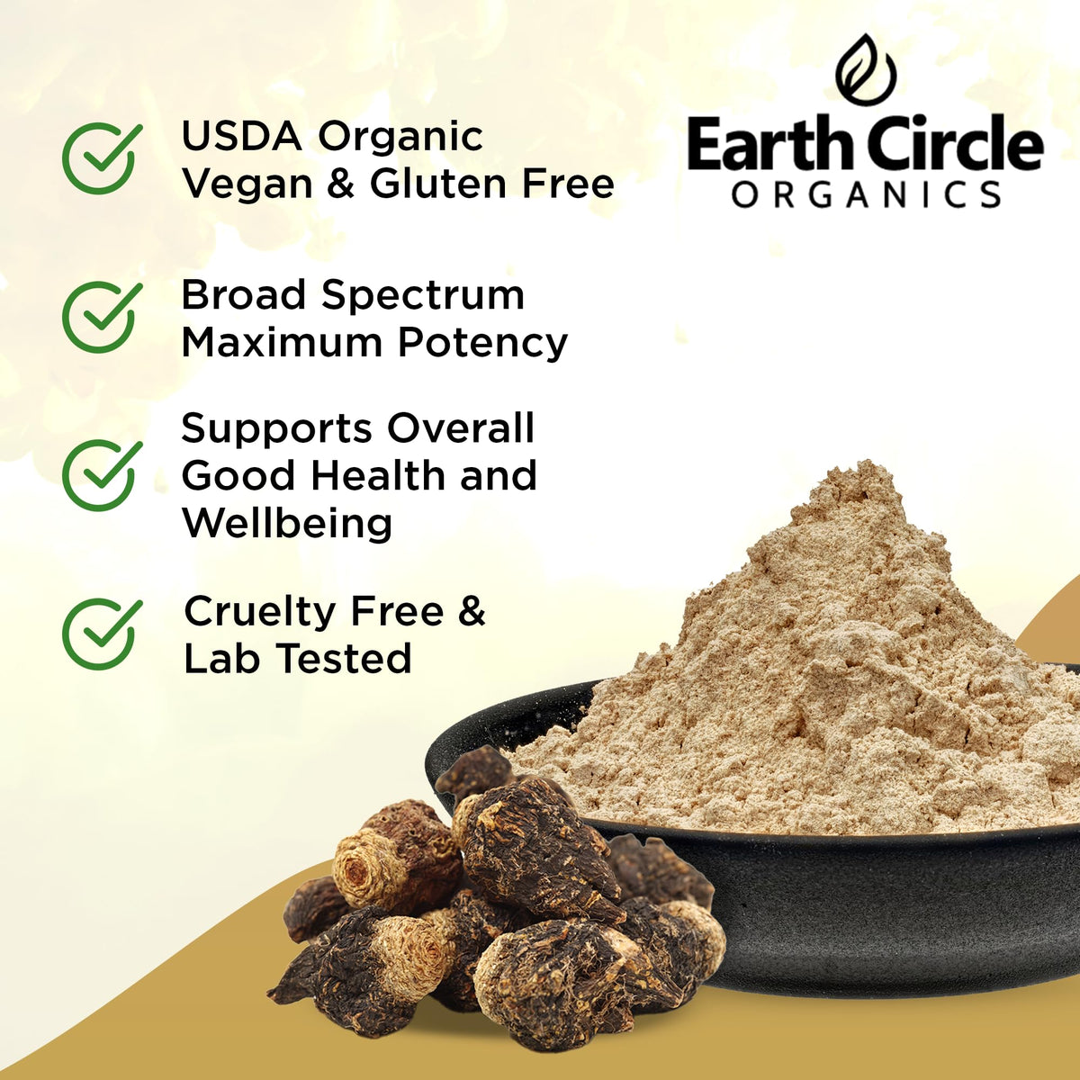 Earth Circle Organics Black Maca Powder - 8 Ounce - image 2