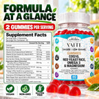 VAITE CoQ10 200mg Gummies with Red Yeast Rice & Magnesium - 60 Gummies - image 3